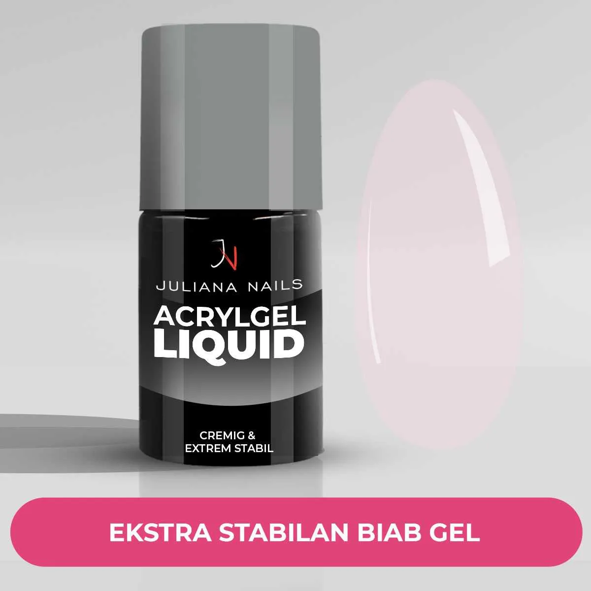 liquid acrylgel - milky rose - slika 3