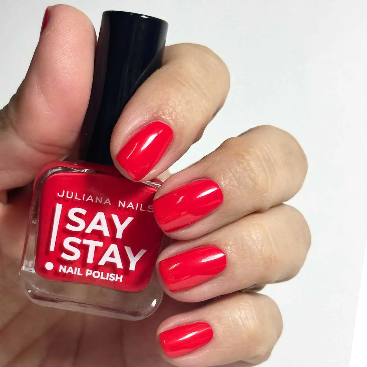 say stay! lak za nokte 10ml – poppy red - slika 1
