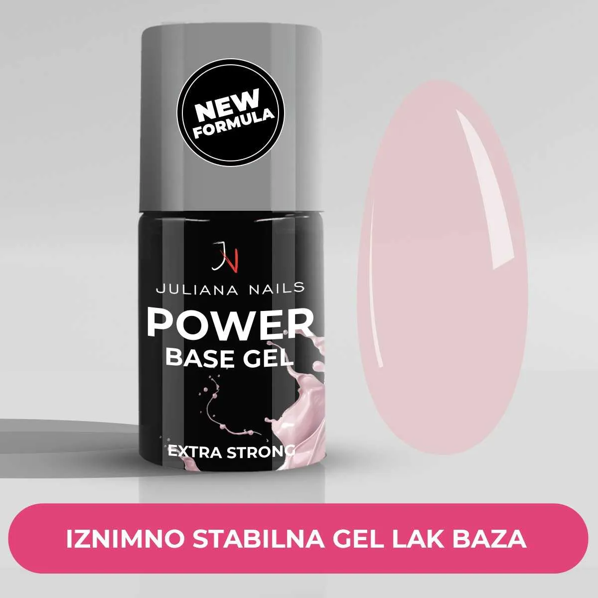 power base gel - natural beige - slika 7