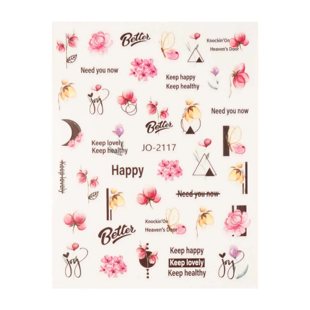 nail sticker – spring romance 4 - slika 4
