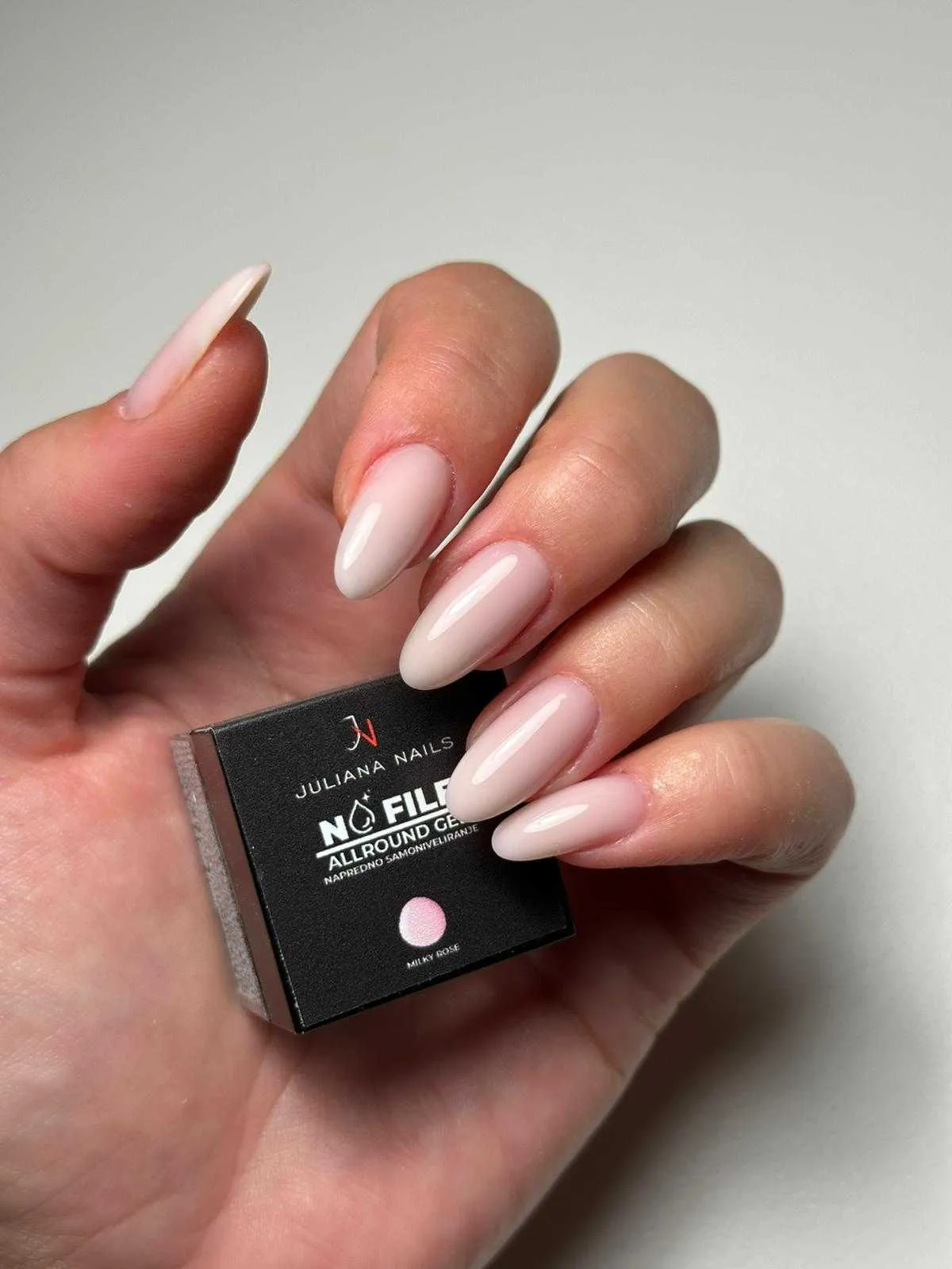 no file allround gel - milky rose - slika 5