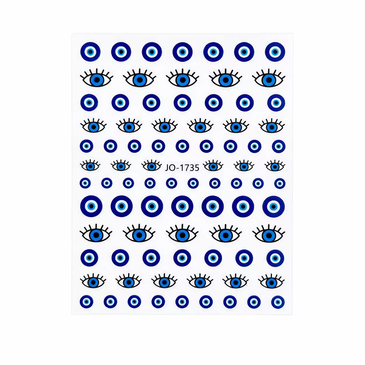 nail stickers – blue eyes - slika 1