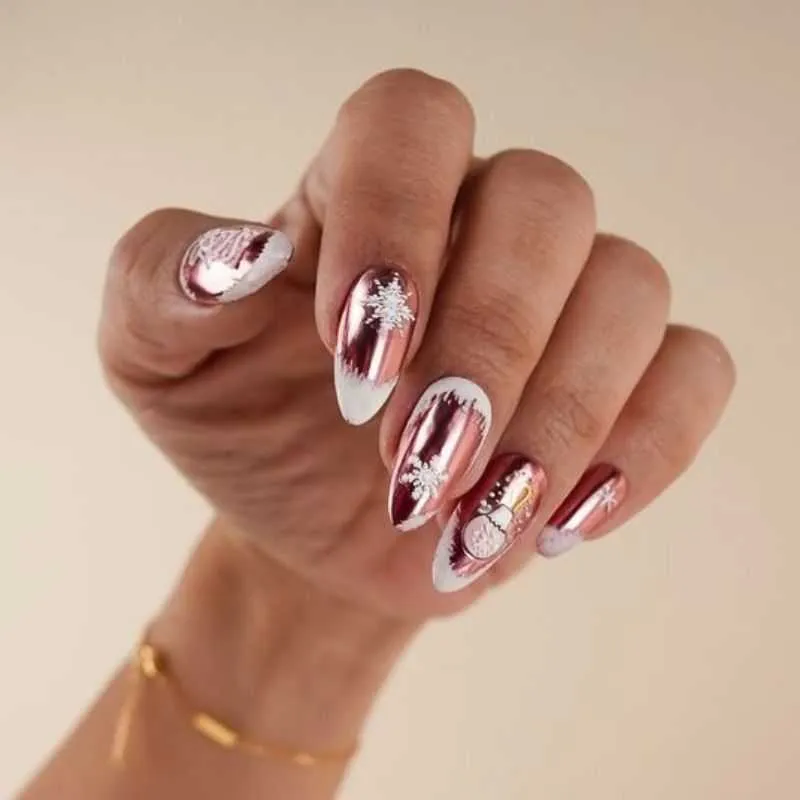 mirror pigment – be rosegold - slika 2