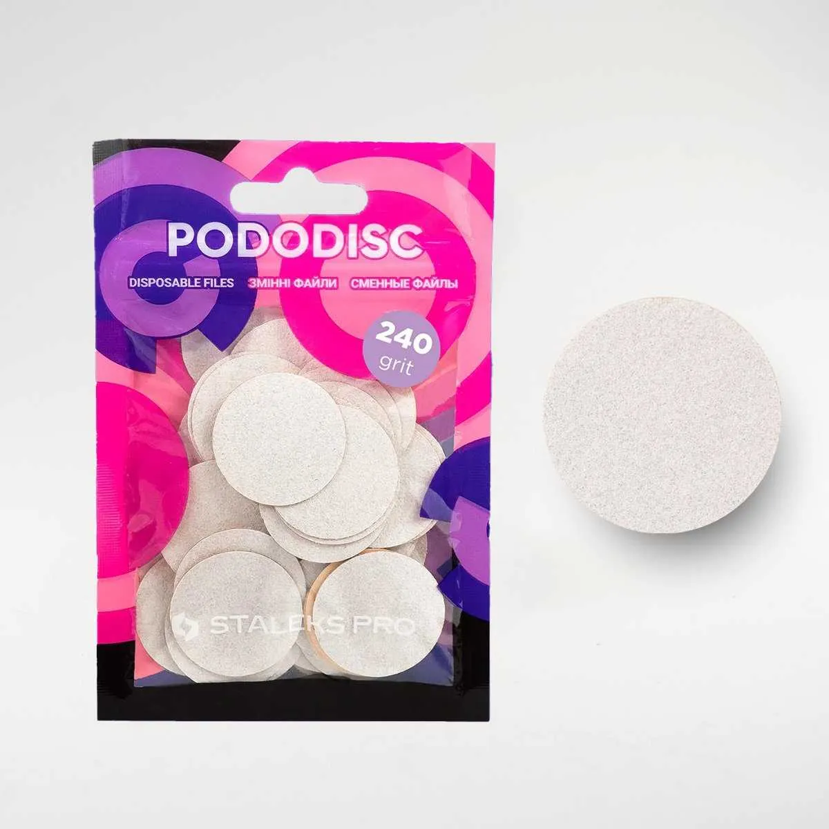 pododisc zamjenski jastučići – staleks pro – l – sitna zrnatost (50 komada) - slika 2