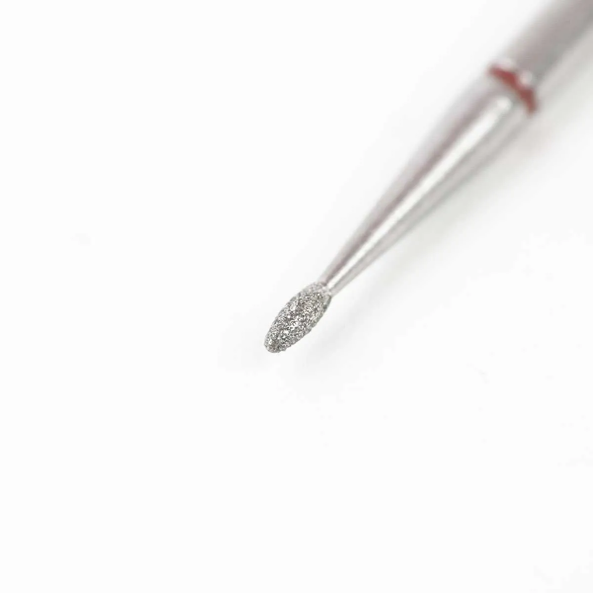 diamond nastavak za frezu - mini oblik kruške - fini - slika 1