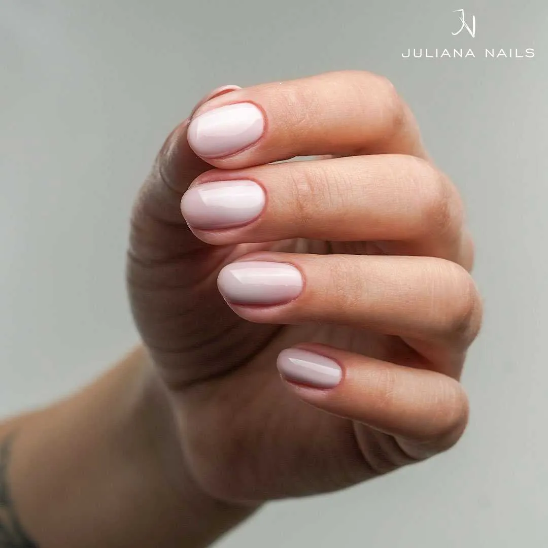 gel lak endless shine finish - milky white - slika 1