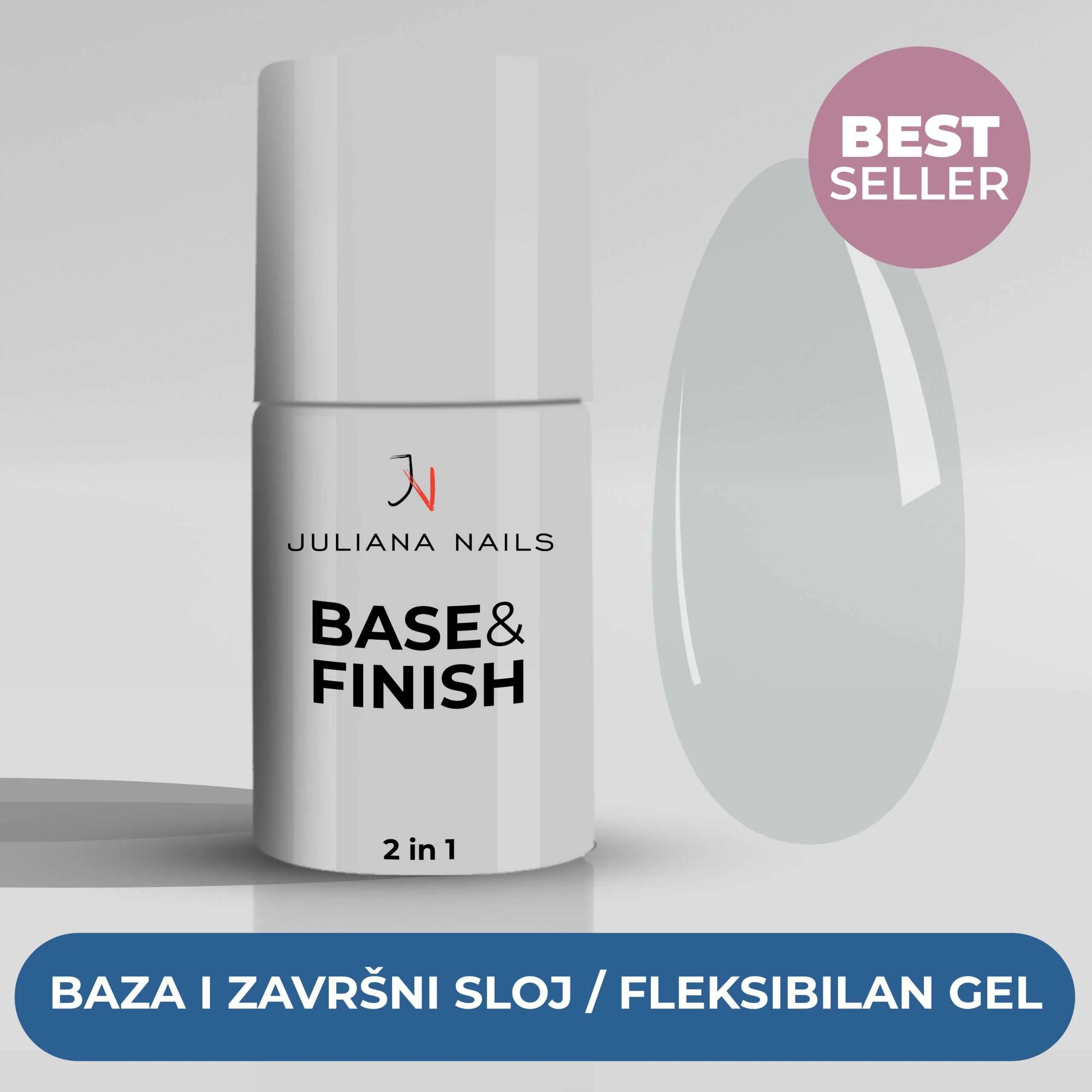 gel lak base & finish - slika 4