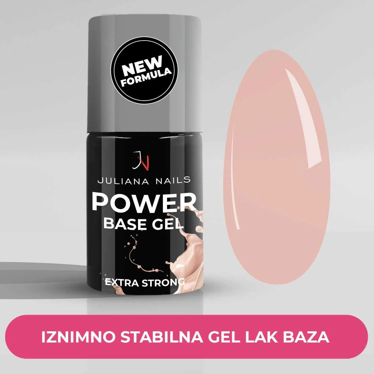 power base gel - silky nude - slika 5