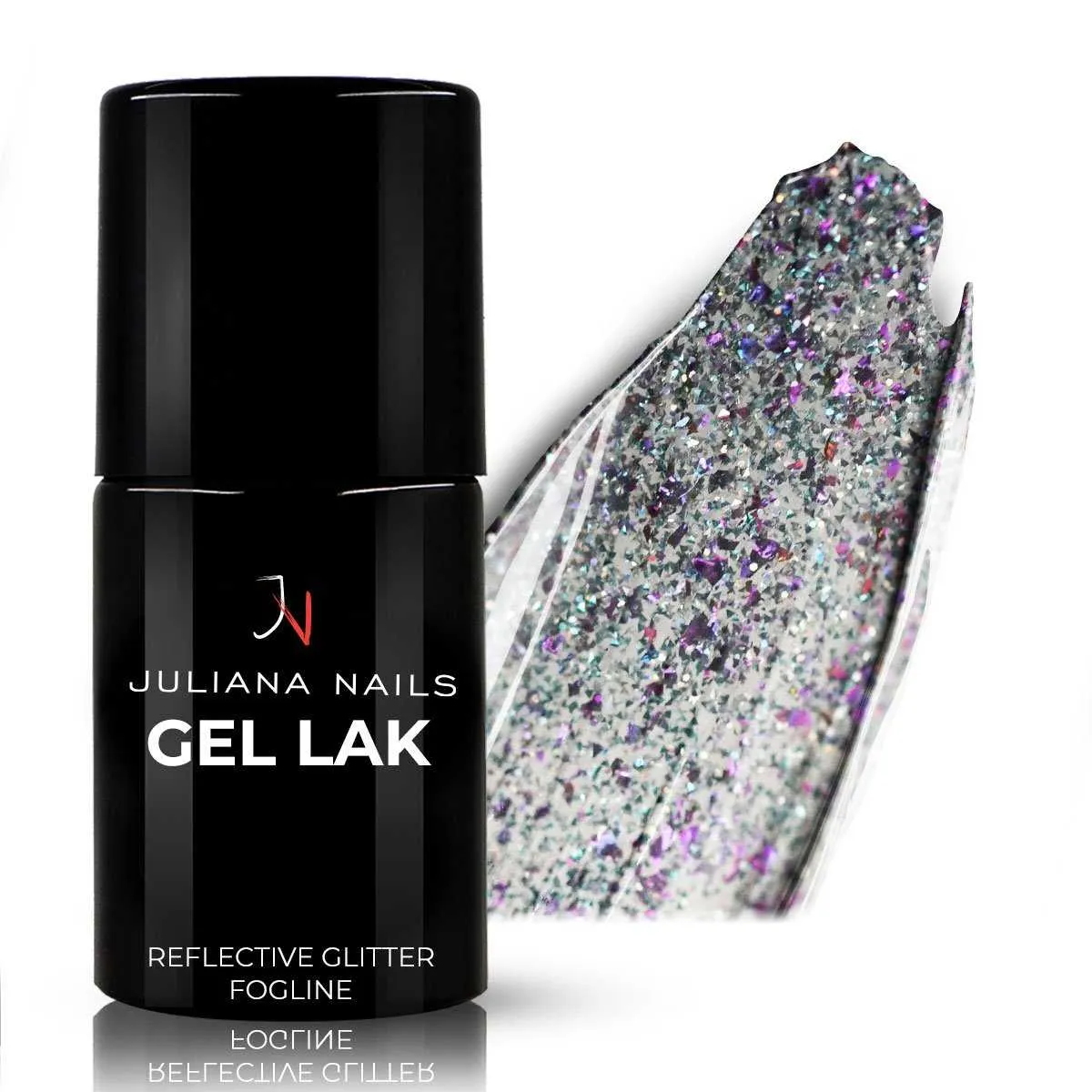 gel lak reflective glitter fogline 6ml - slika 4