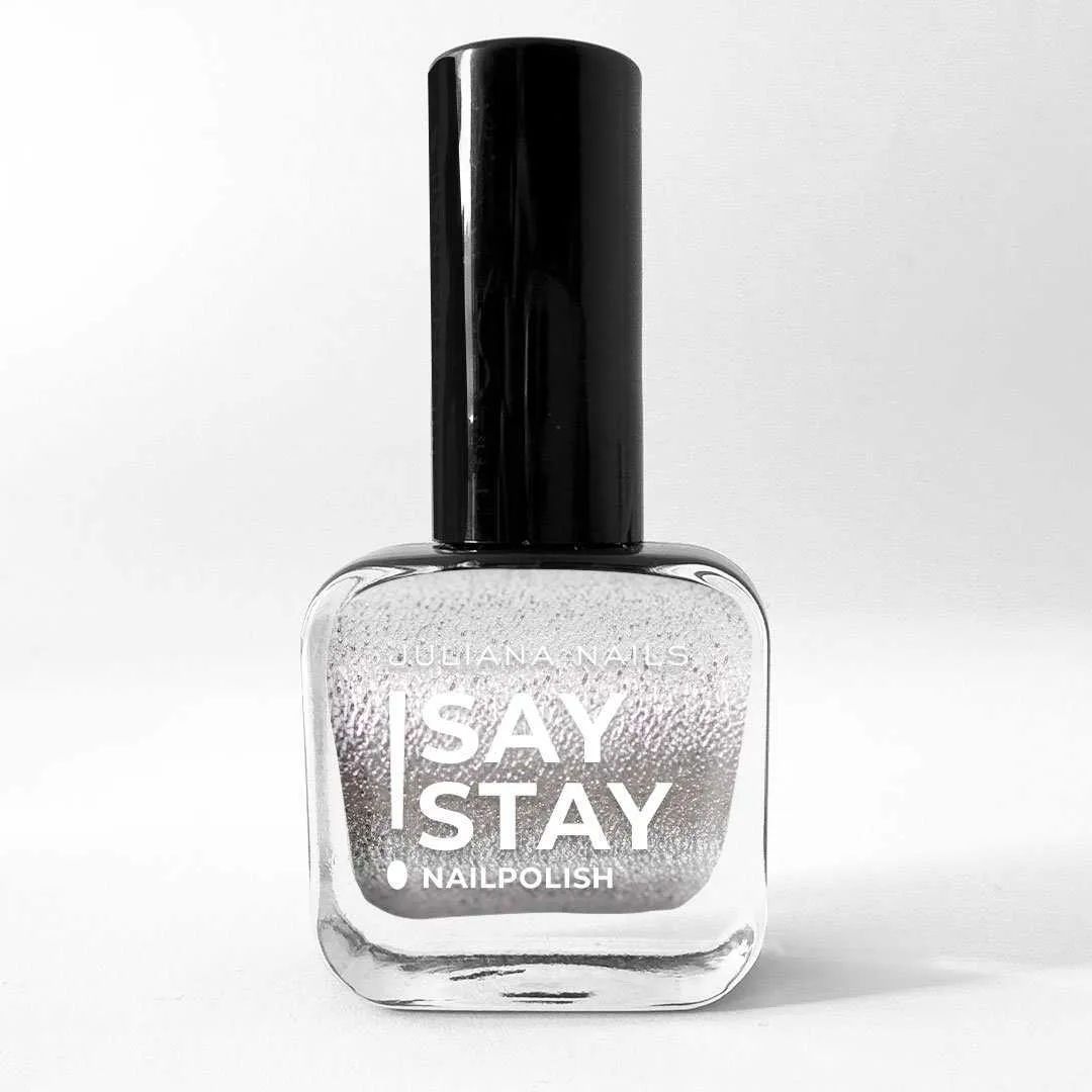 say stay! lak za nokte 10ml - chrome silver stiletto - slika 5
