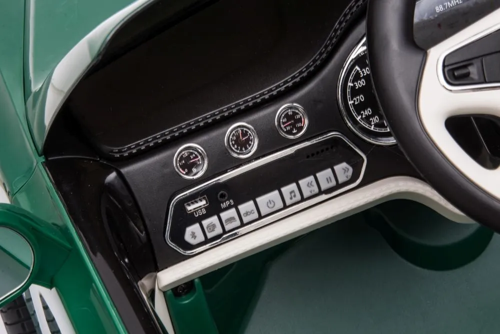 licencirani auto na akumulator bentley mulsanne - zeleni/lakirani - slika 6