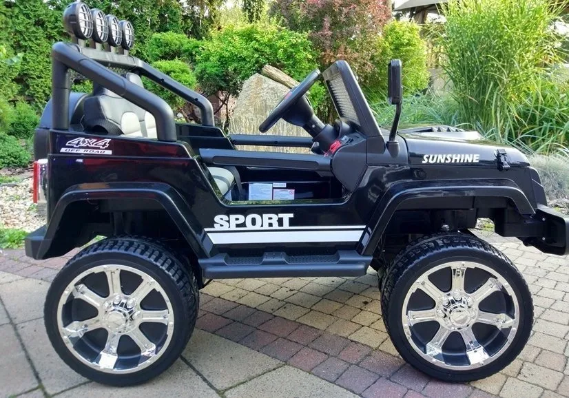 auto na akumulator s2388 jeep 4x4 - crni - slika 7