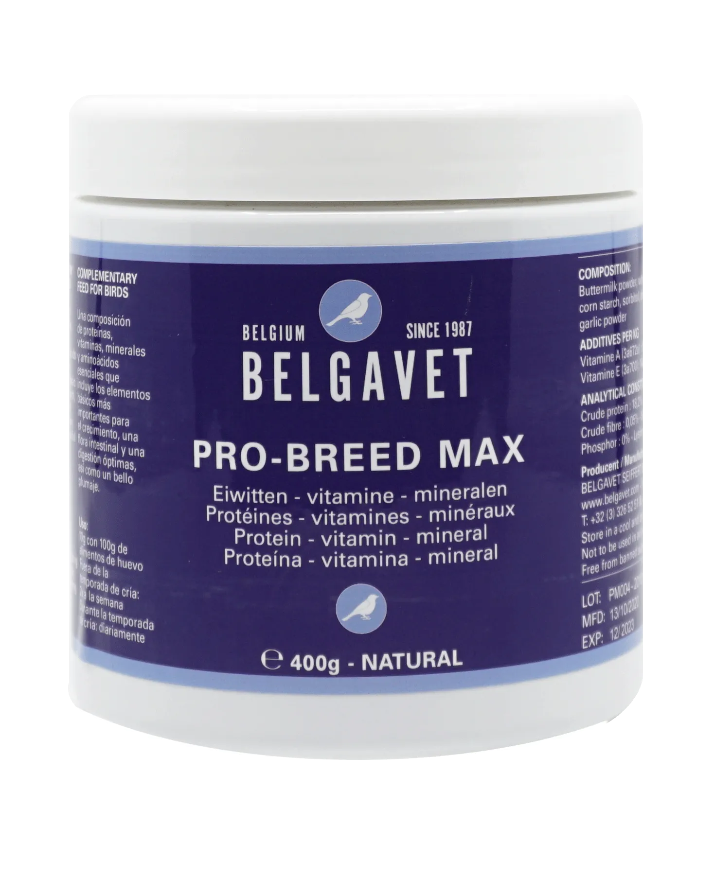 Belgavet Pro-Breed Max Bird BVP – 400g - Đakovo