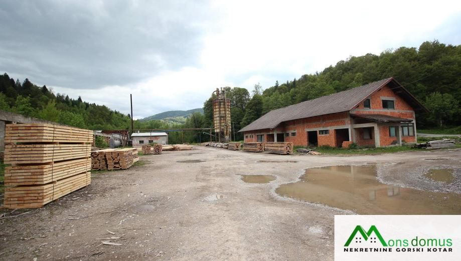 Poslovni prostor: Brod Moravice, skladišni/radiona, 1600 m2 (prodaja) - Donja Dobra, Brod Moravice