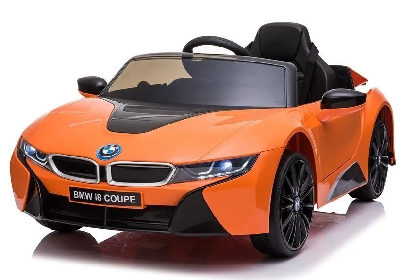 licencirani auto na akumulator bmw i8 – narančasti - slika 3