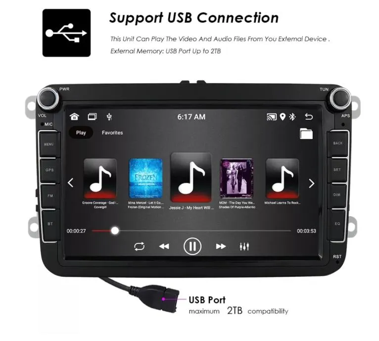 vw golf passat polo jetta original multimedija android navigacija wifi - slika 11