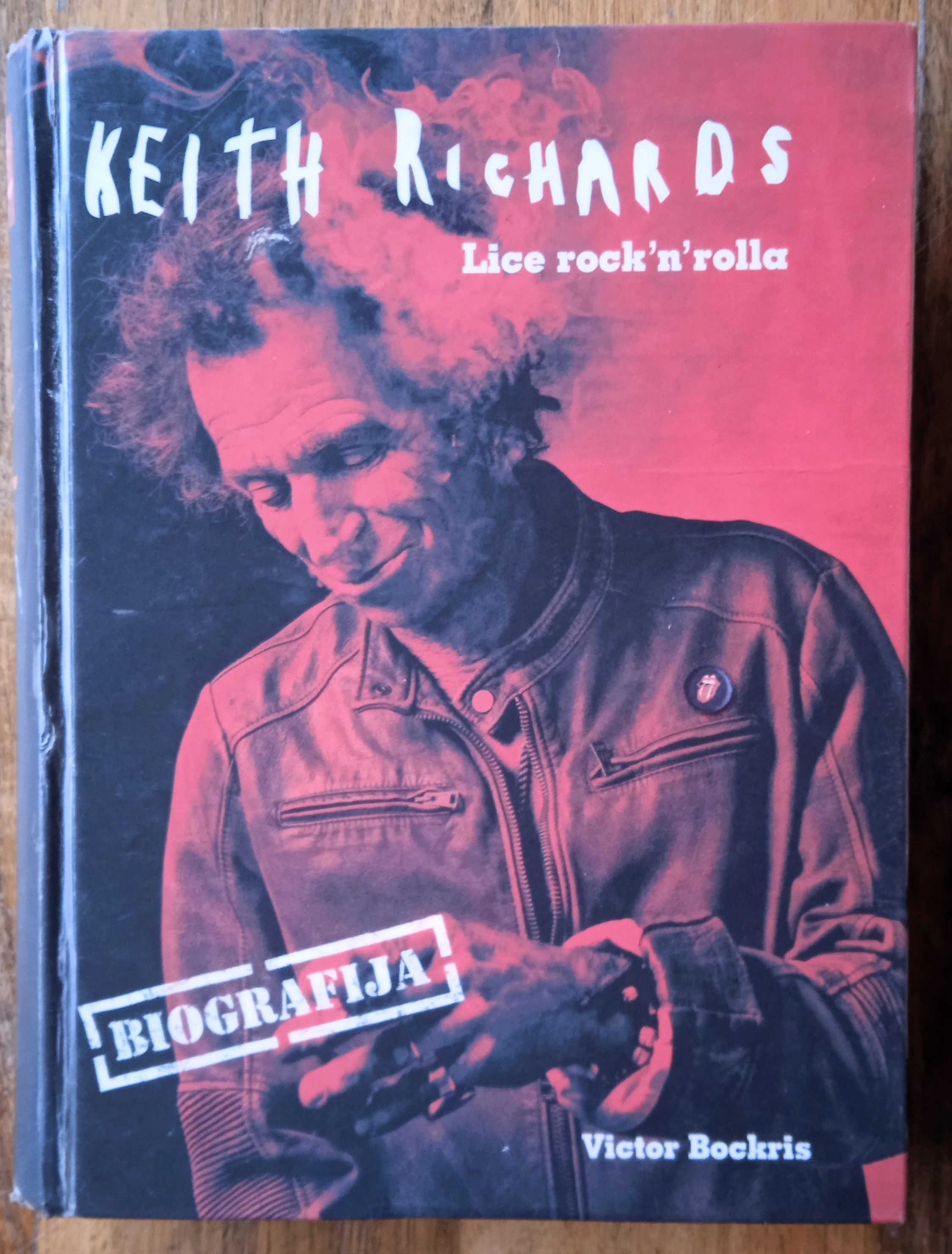 KEITH RICHARDS Lice rock'n'rolla BIOGRAFIJA Victor Bockris - Sisak