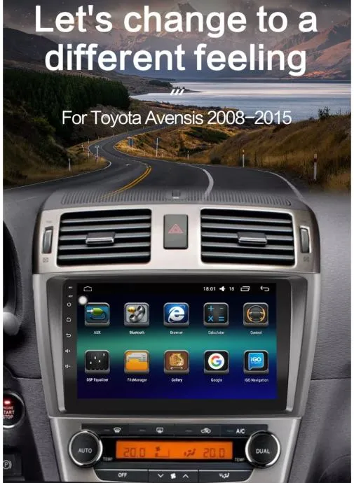 toyota avensis 2008 - 2015 original multimedija android navigacija gps - slika 11