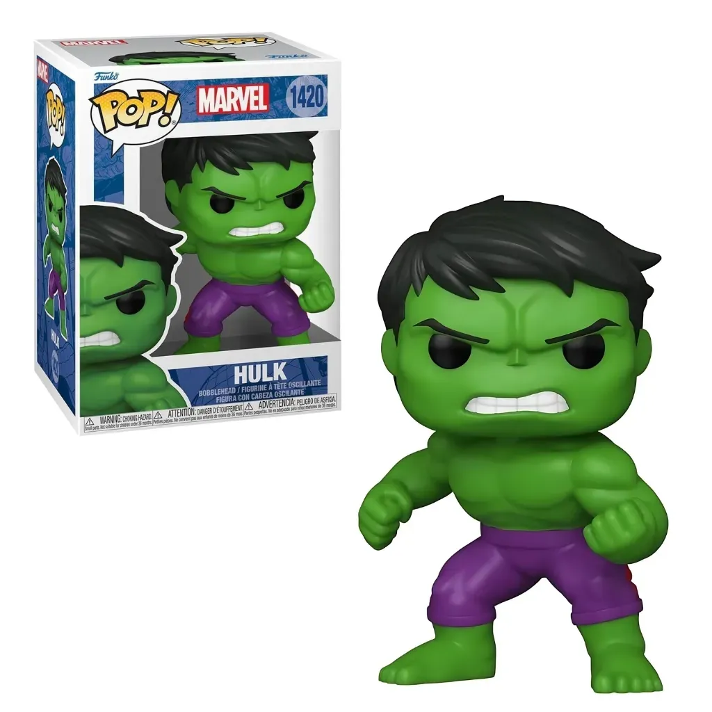 funko pop! marvel: new classics – hulk #1420 - slika 4