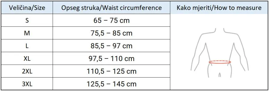 pojas steznik za trudnice te protiv hernije i dijastaze reh4mat ot-11 - slika 8