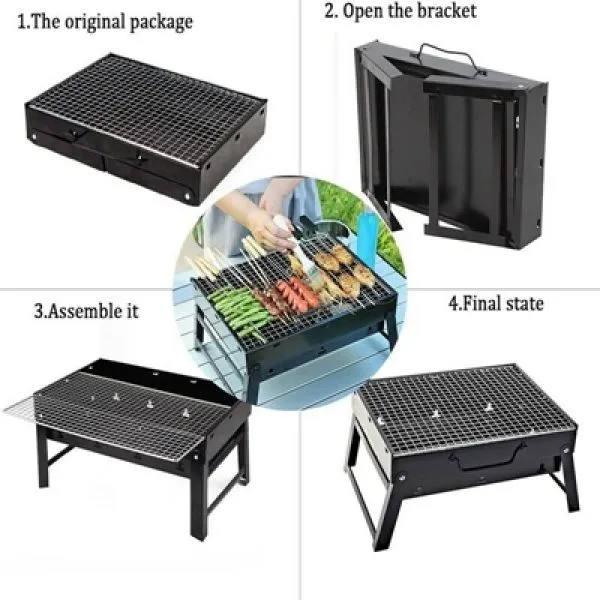 sklopivi roštilj - barbecue 35 - slika 4