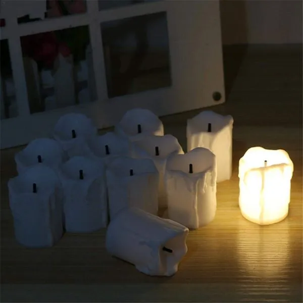 12 komada led dekorativnih svijeća - slika 6