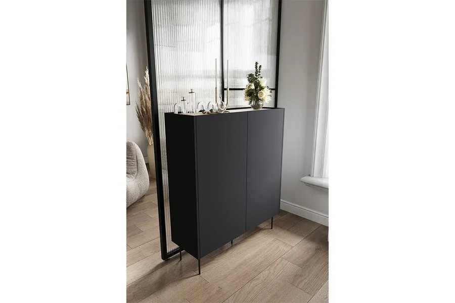 komoda desin 120cm, 2 vrata i 2 ladice, materijal: mdf - slika 6
