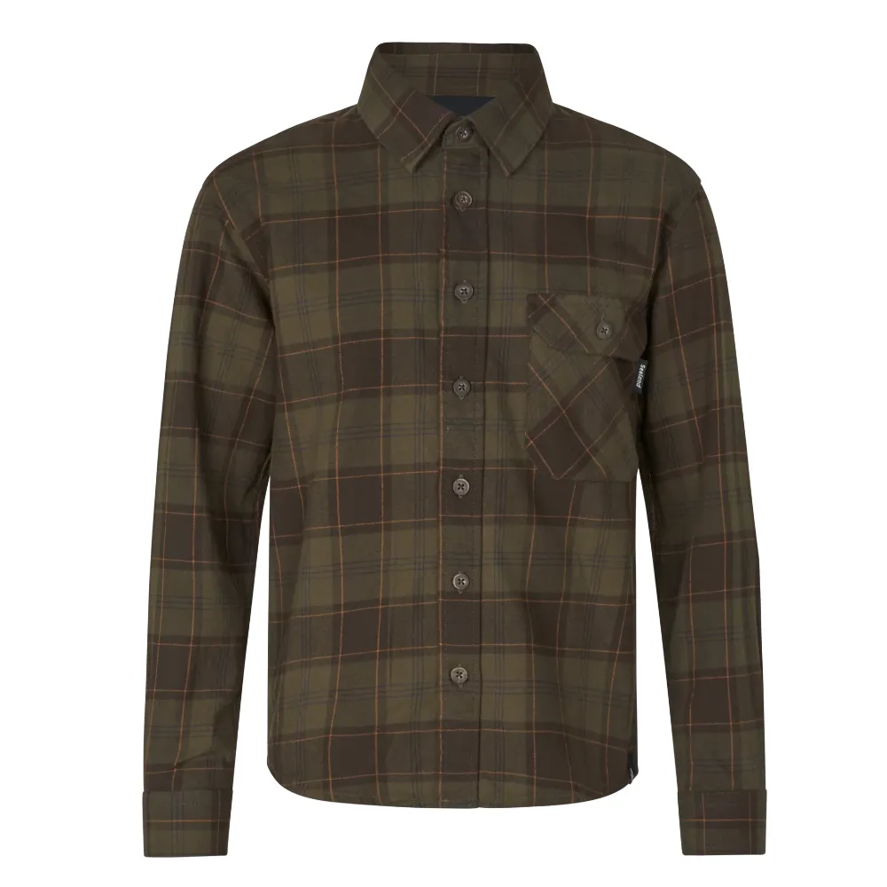 Seeland Glen dječja košulja - pine green/dark navy check - Poreč