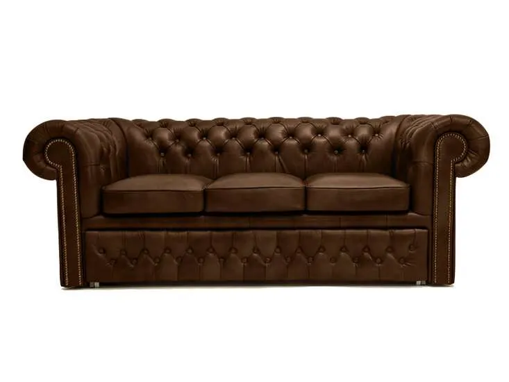 chesterfield trosjed ležaj first class leather | 3-sjedišta - slika 3