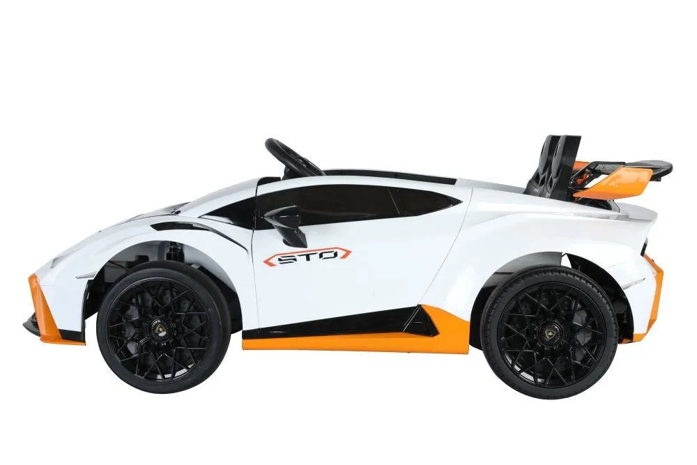 licencirani auto na akumulator lamborghini sto drift - bijeli - slika 2