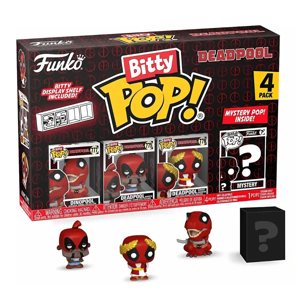 funko bitty pop!: deadpool 4-pack – series 3 - slika 4