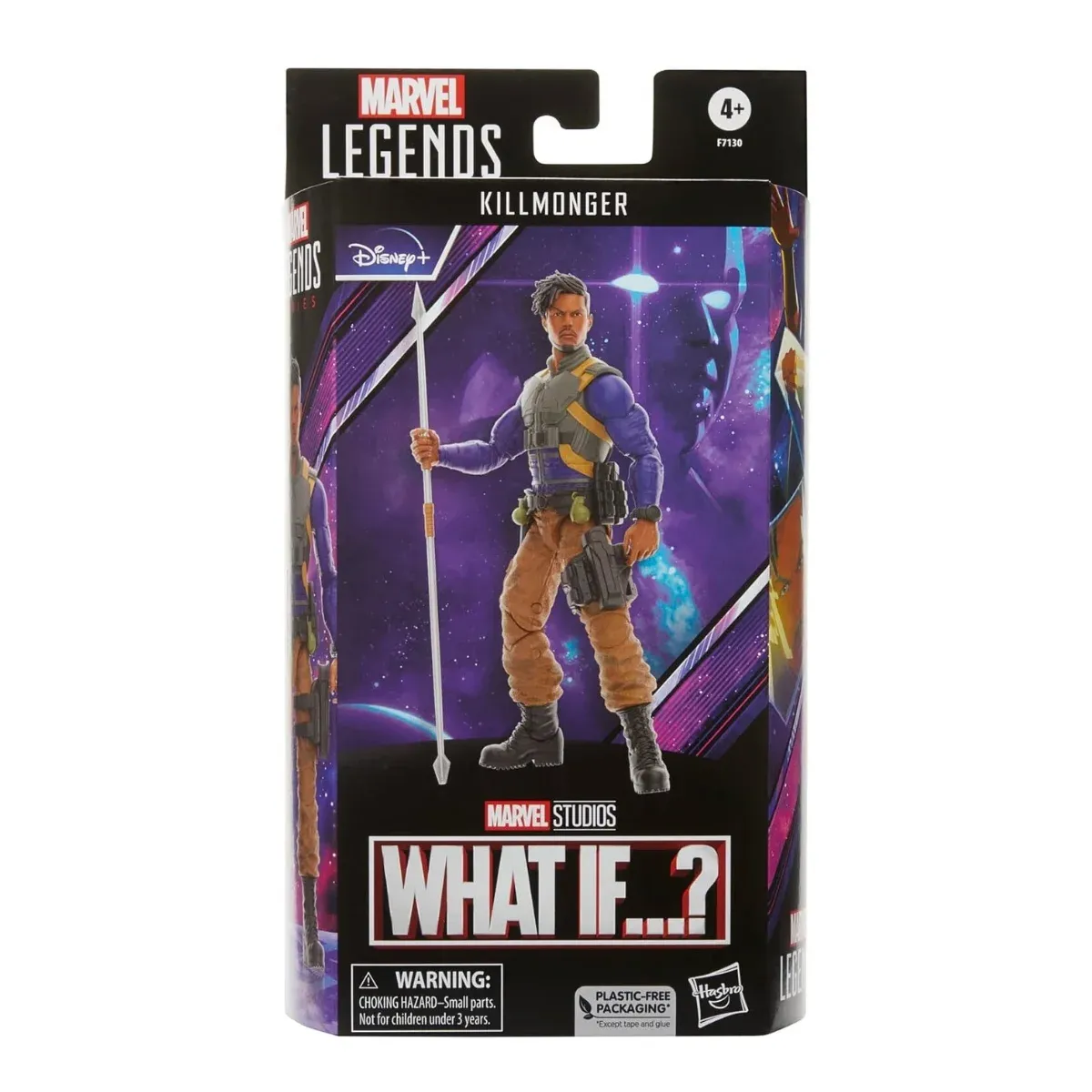 marvel legends series: what if…? – killmonger figura, 15cm - slika 7