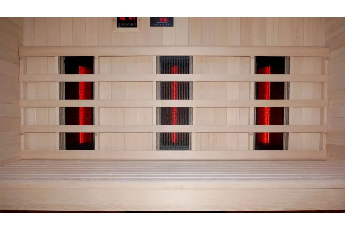 kombinirana sauna finska + infra full spectrum 200 x 150 x 200 - slika 12