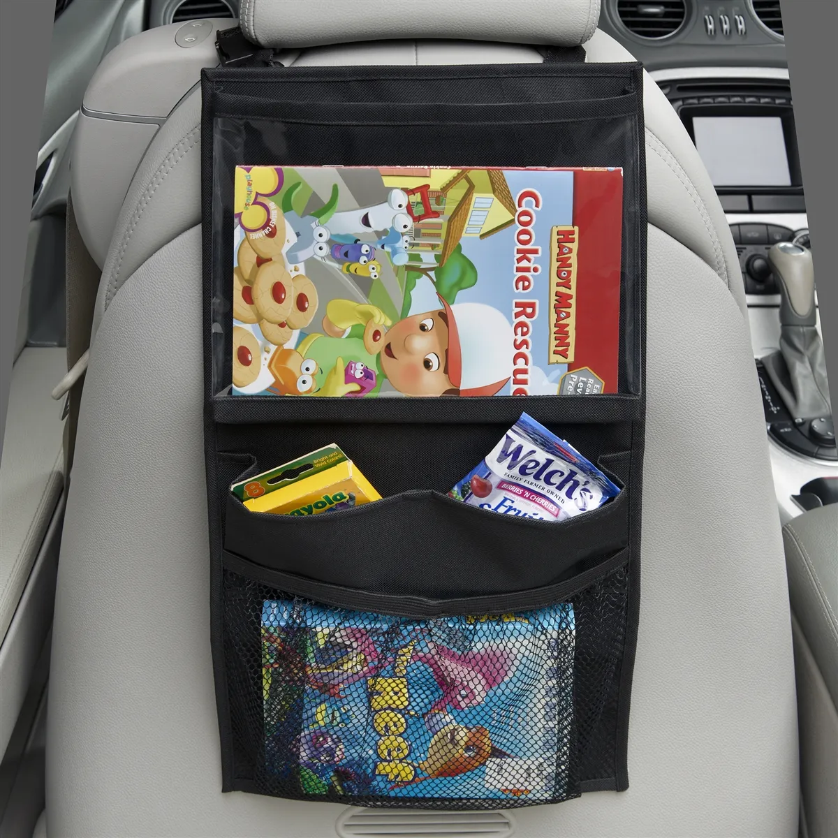 viseća putna torba za tablet i organizator potrepština u autu - slika 3