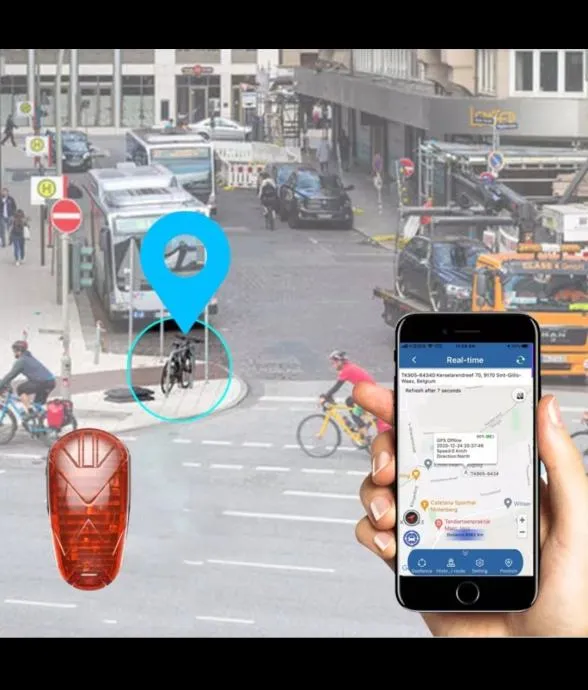 gps lokator protiv krađe bicikla ili motora tracker - slika 2