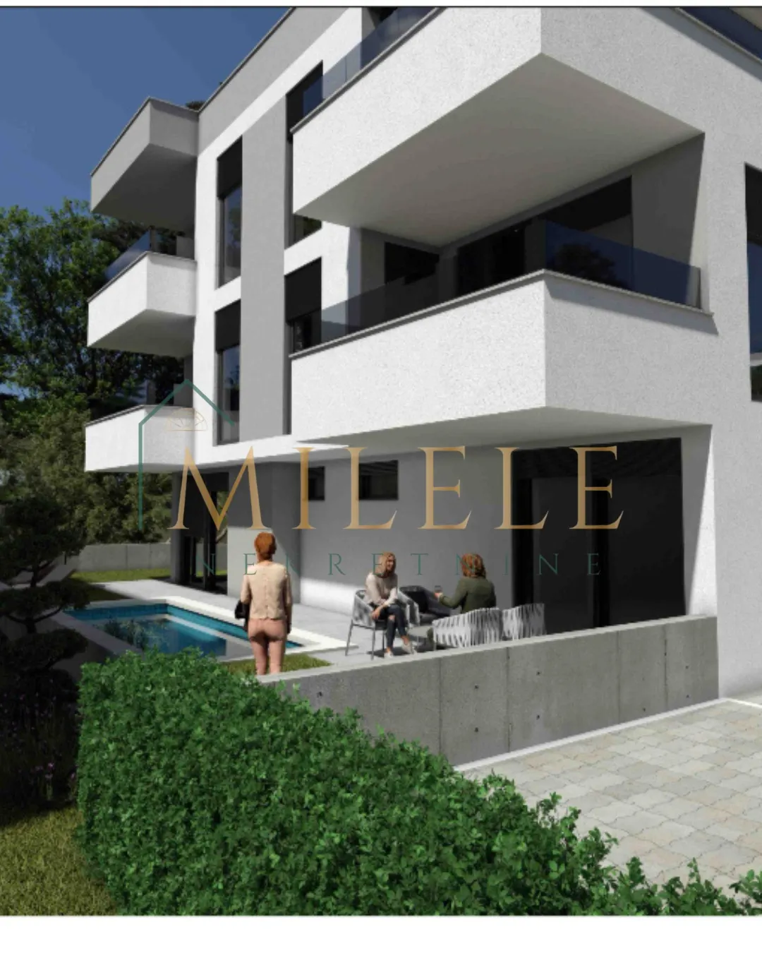 Moderna Novogradnja Četverosobni stan Kožino,Zadar - Kožino, Zadar