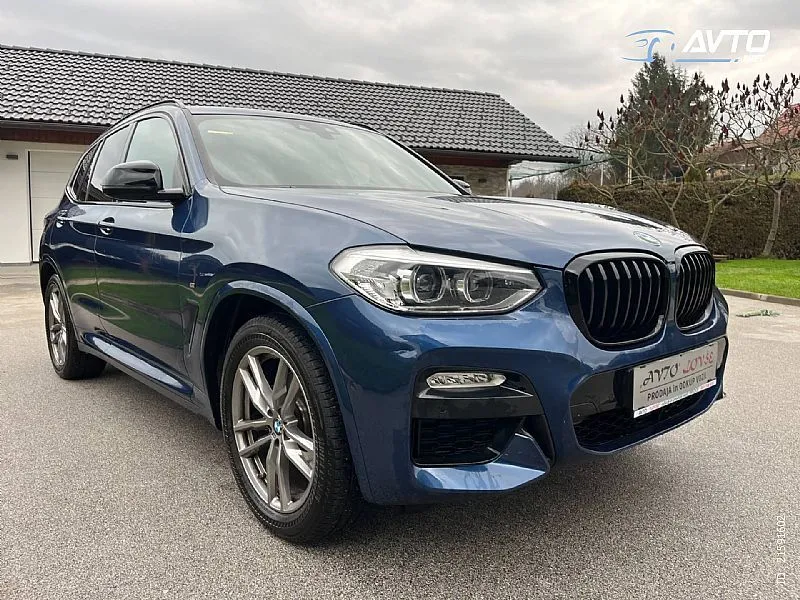 bmw x3 serije: xdrive20d m-sport-1 owner-led-kamera-alu-navi - slika 7