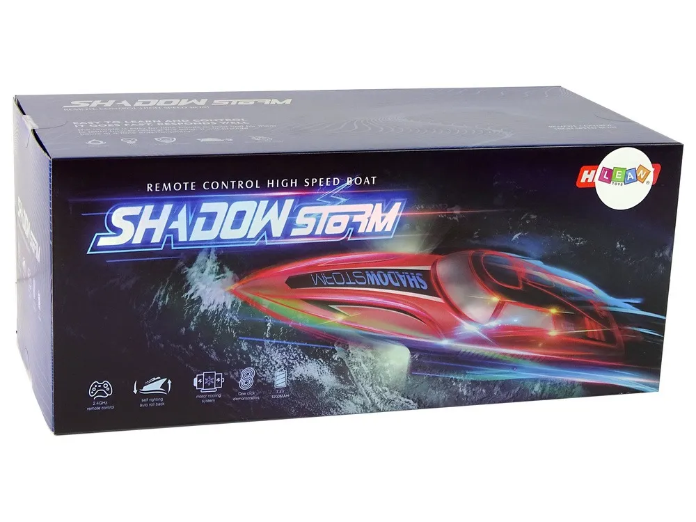 motorboat r/c 2.4g red - slika 8
