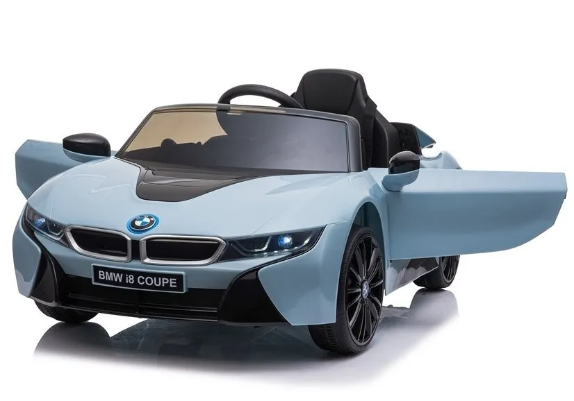 licencirani auto na akumulator bmw i8 – svijetlo plavi - slika 8