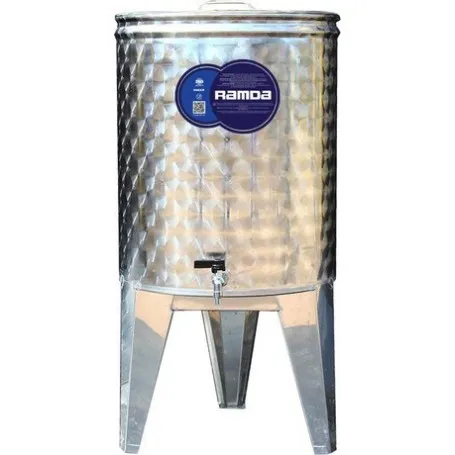 Posuda Inox EZV-60L za vino, za slavinu 1/2" - Čakovec