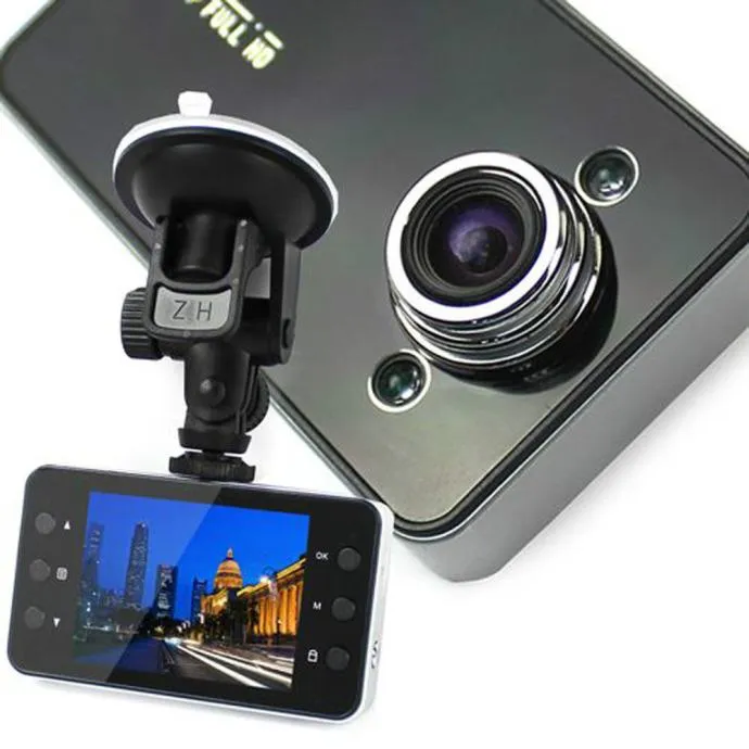akcija 2.7" auto full hd dvr kamera za snimanje vožnje - noćno - slika 3