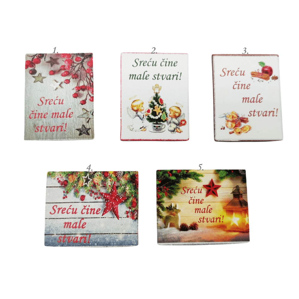Sreću čine male stvari Š12410 Magnet - Virje