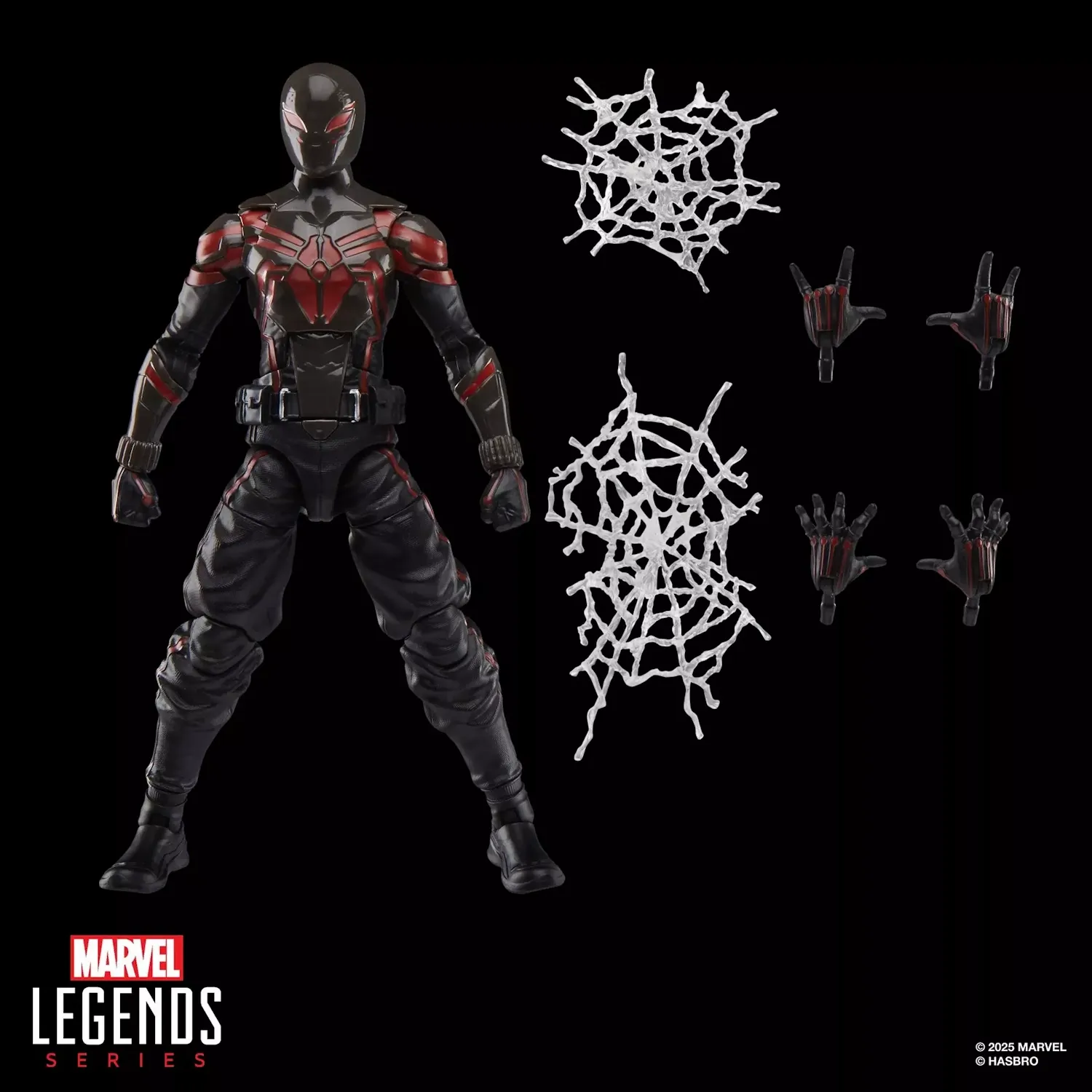 marvel legends series gamerverse milesmoralesbrooklyn 2099 figura 15cm - slika 8