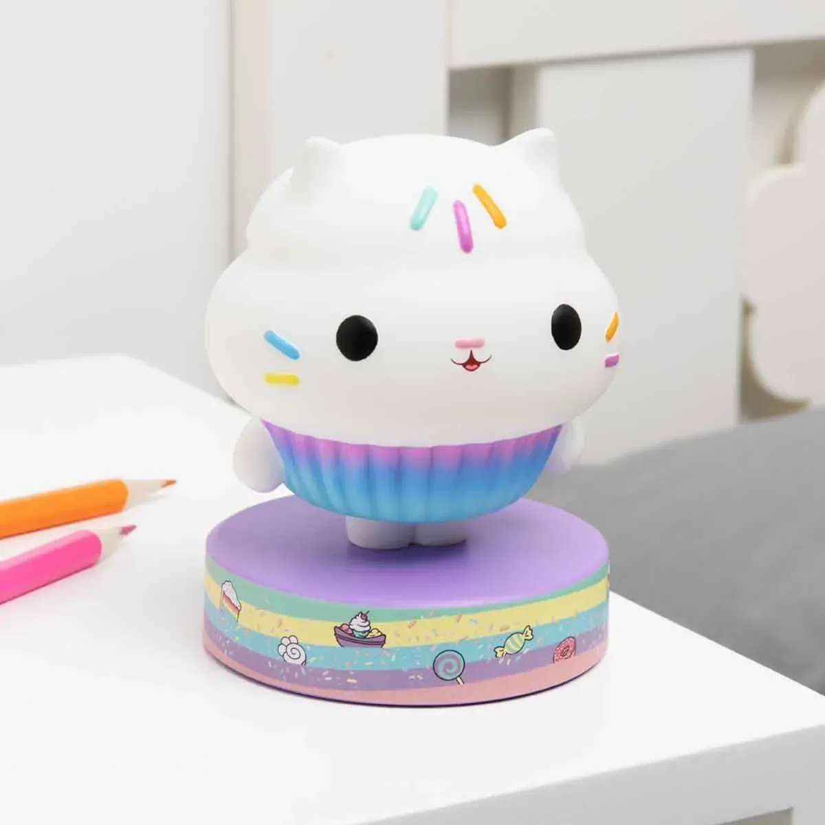 paladone gabby´s dollhouse cakey cat icon light - slika 3