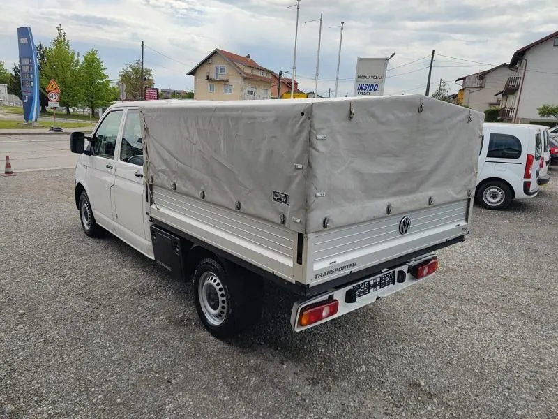 volkswagen transporter 2.0 tdi*dupla kabina*5+1*klima*cerada* - slika 7