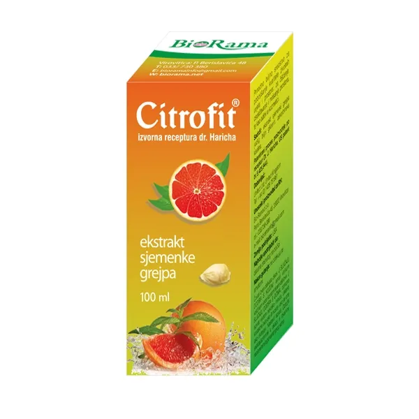 citrofit kapi ekstrakt sjemenki grejpa 100ml - slika 2