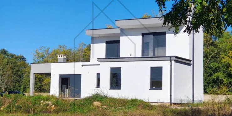 moderna kuća s bazenom u blizini labina, istra - slika 12