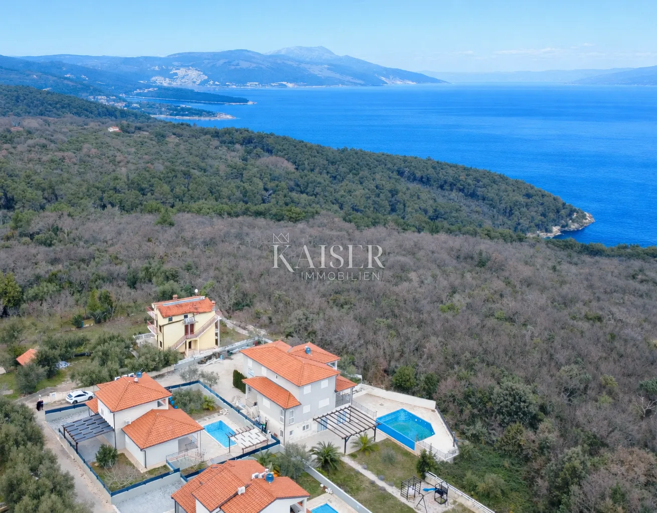 istra, rabac - prilika, kuća s pogledom na more, 400 m od mora, 182 m2 - slika 4