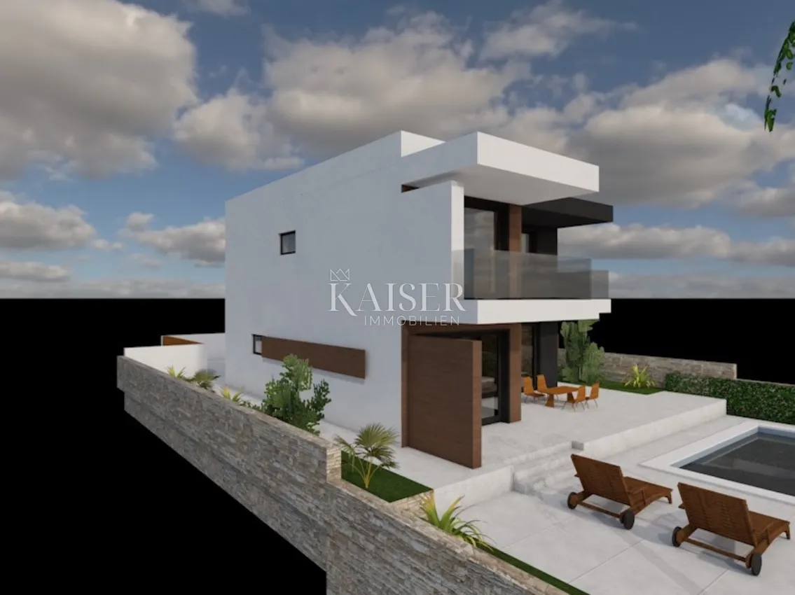 novalja - zemljište sa građevinskom dozvolom, 470m2 - slika 3