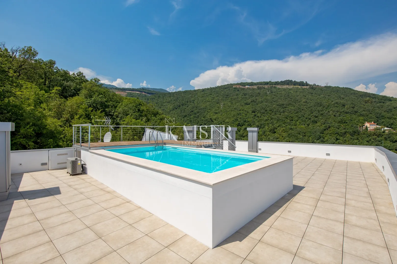 opatija, penthouse, blizina centra, pogled na opatiju i kvarner s vrha krova - slika 28